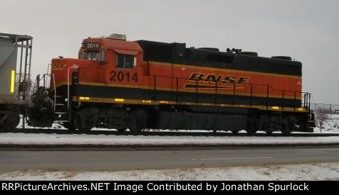 BNSF 2014, conductor's side view